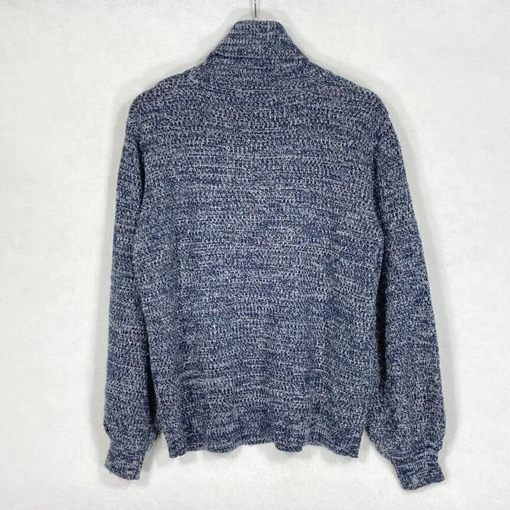 Zenana Oversized Turtleneck Sweater Cozy Academia Boho Grandma Core S